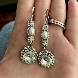 Haute Bride drop earrings